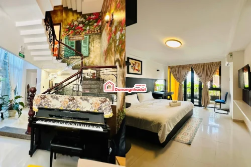 Cho Thuê Homestay 4 Tầng Phố Hàn Góc An Nhơn – Tạ Mỹ Duật, Sơn Trà, đầy đủ nội thất
