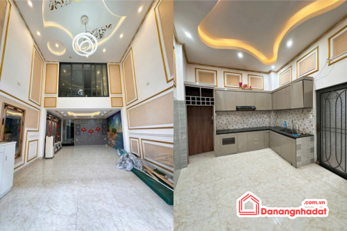 Cho Thuê Nhà Bàu Hạc Mặt Tiền - 2 Tầng Đường Bàu Hạc 2, Hải Châu, Đà Nẵng Giá 15 Triệu