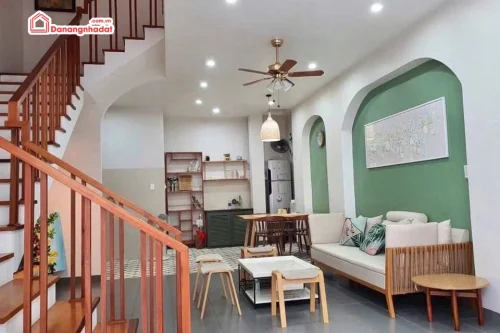 Thuê nhà Sơn Trà: Cho Thuê Nhà Kiệt Ngô Quyền 3 Tầng 2PN Full Nội Thất
